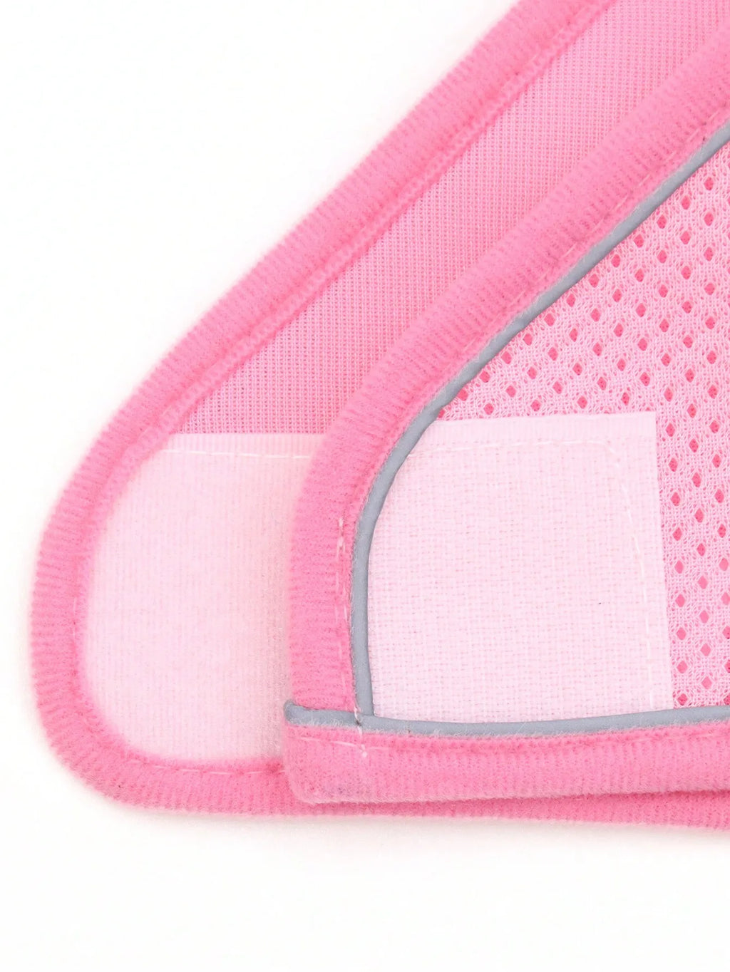 Pink Adjustable Breathable Mesh Pet Harness with Leash for Small Dogs and Cats