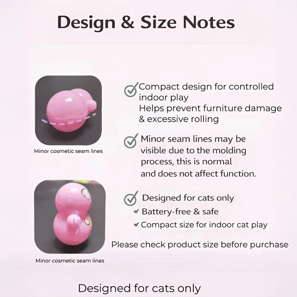 10 indoor cat rolling toys that require no batteries.