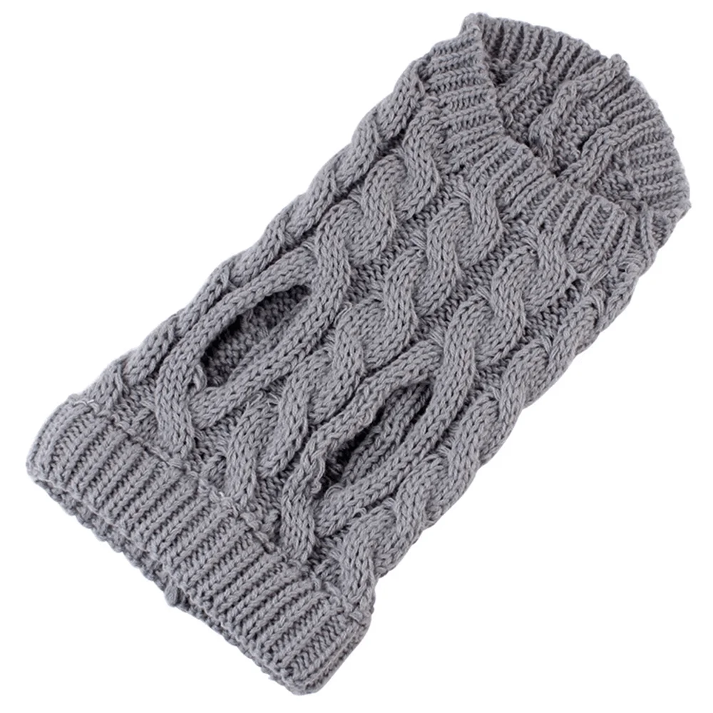 Cable Knit Turtleneck Pet Sweater for Small Dogs