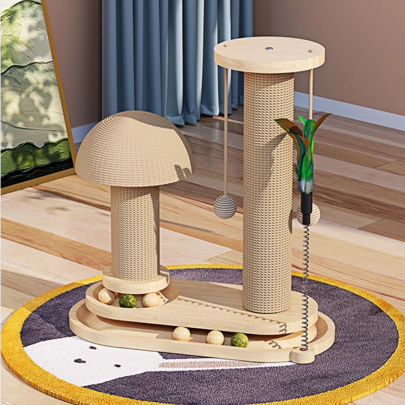 Durable Multi-Functional Self-Entertainment Cat Scratch Board