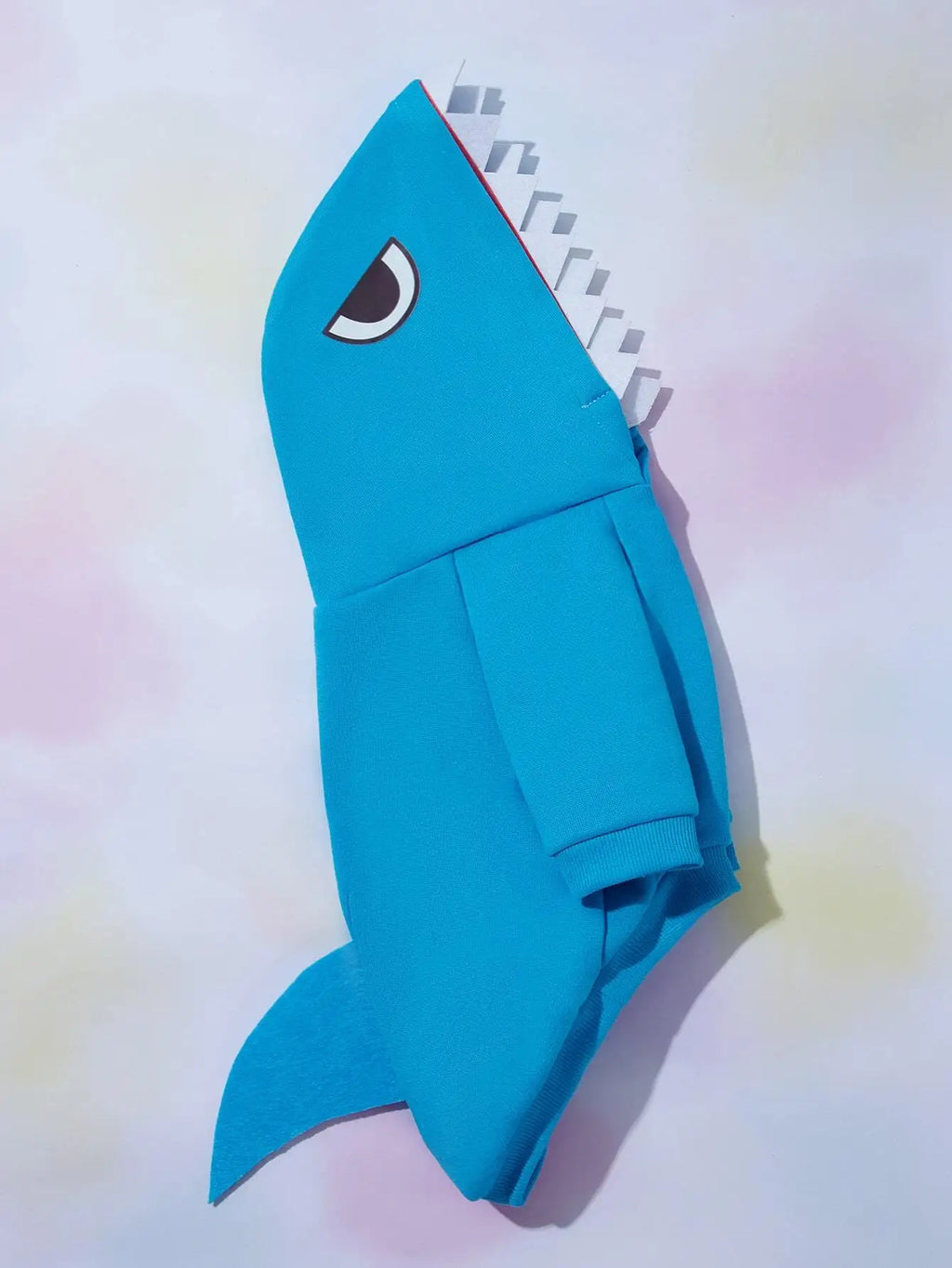 Blue Shark-Style Pet Hoodie Sweater for Dogs Cats