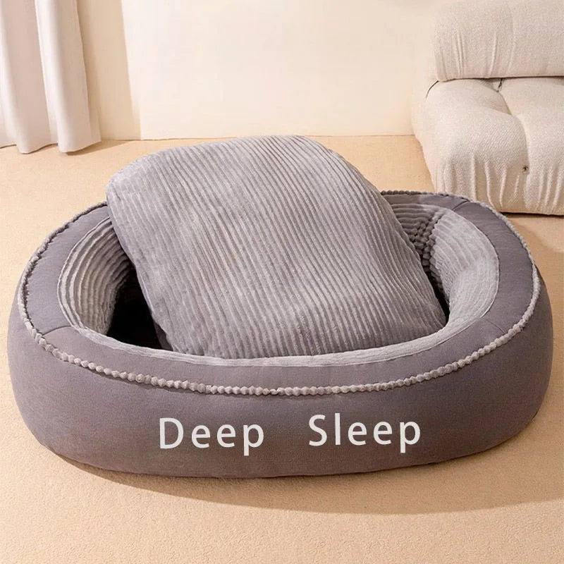 Soft Washable Dog Cat Cushion Bed