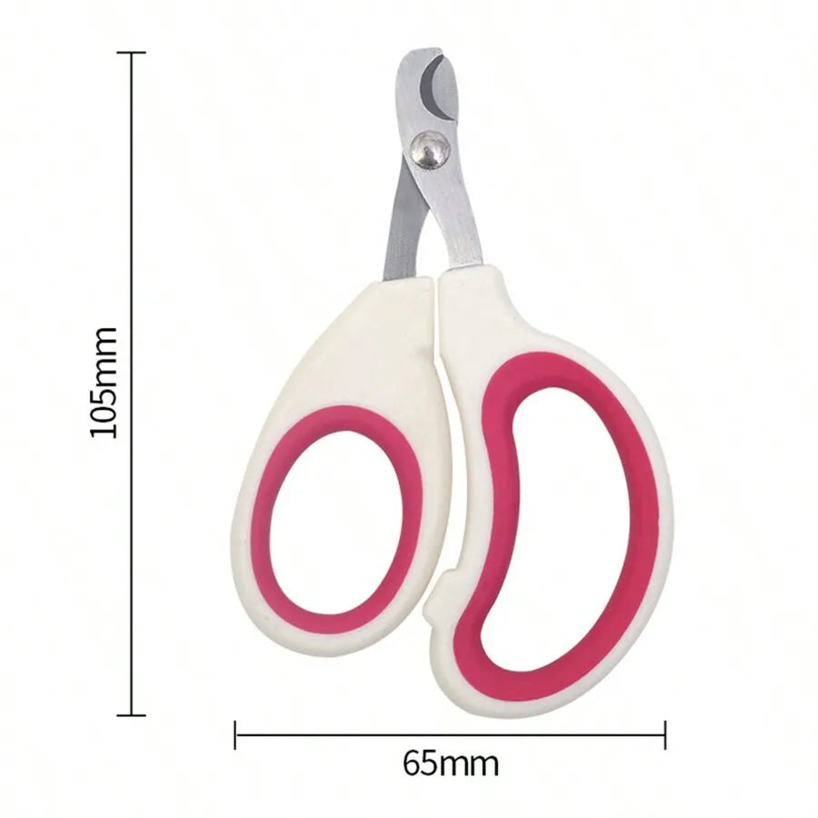 Pet Nail Clippers with  Grip Handles for Cats and Small Dogs