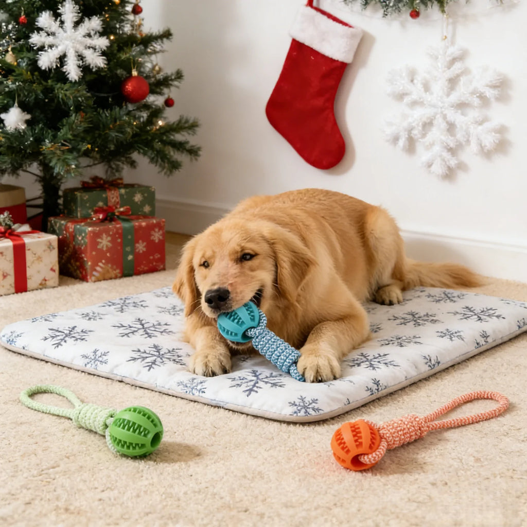 Durable Braided Rope Pet Chew Toy Ball