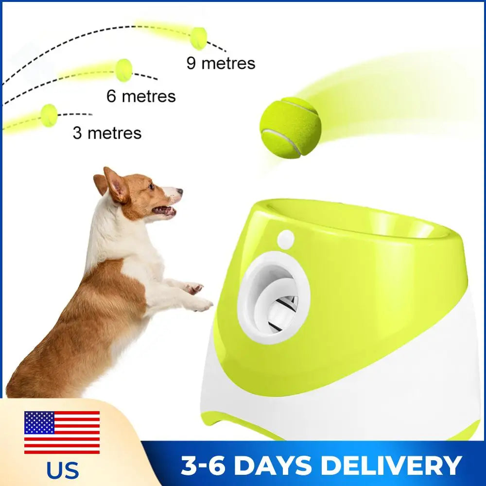 Automatic Launcher Dogs Ball Catapult Pet Interactive