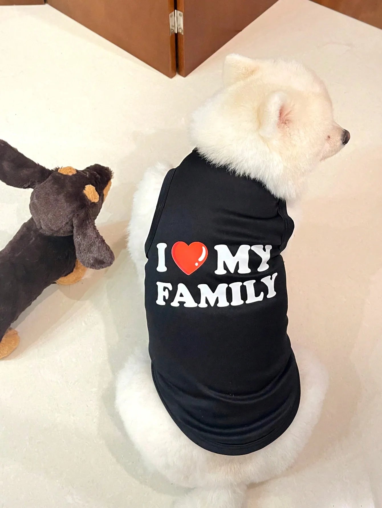 Pet Vest  'I ❤️ MY FAMILY' Print  for Dogs & Cats