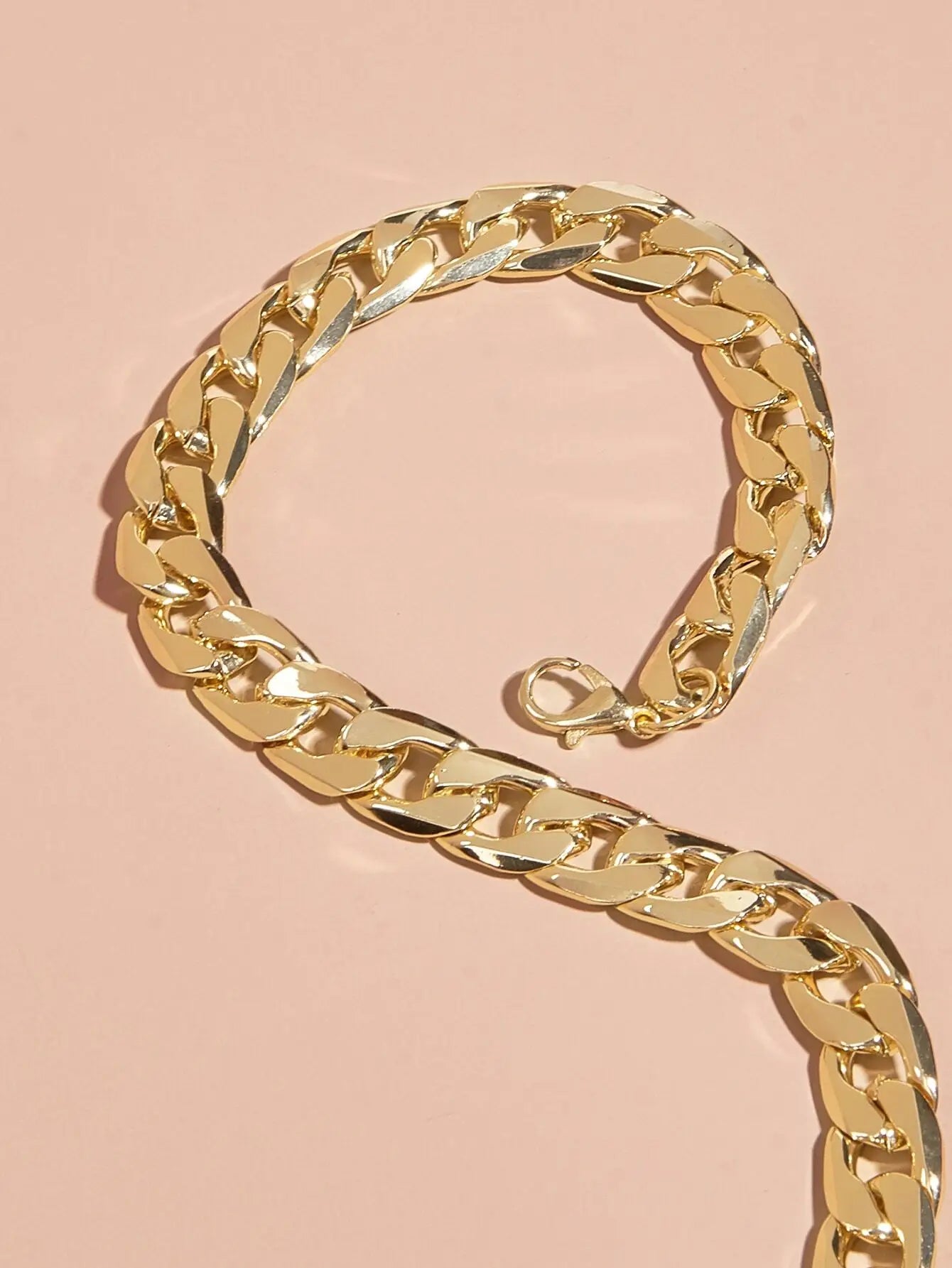 Gold-Chain Style Pet Collar for Cats and Dogs,