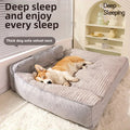Cat Bed Dog Pet Bed Kennel Non-Slip Winter Warm