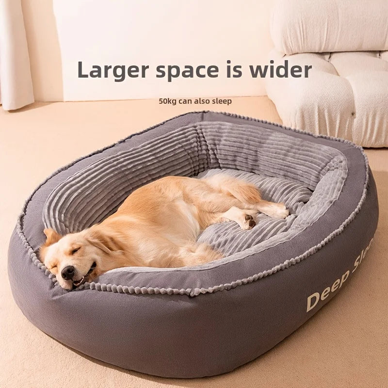 Soft Washable Dog Cat Cushion Bed