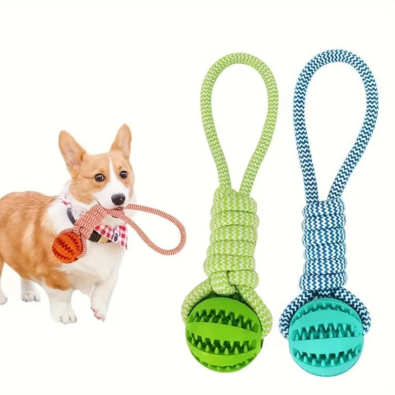 18×5cm Treat Dispensing Rubber Ball, Mental Stimulation Toy