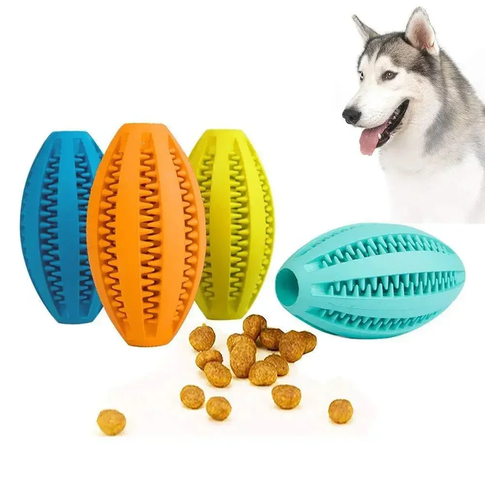 Pet Dog Chew Toys Teeth Cleaning Snack Ball Pet Dog