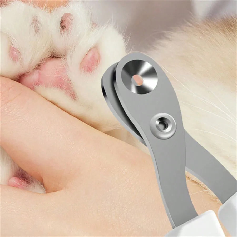 Pet Nail Clippers with  Grip Handles for Cats and Small Dogs