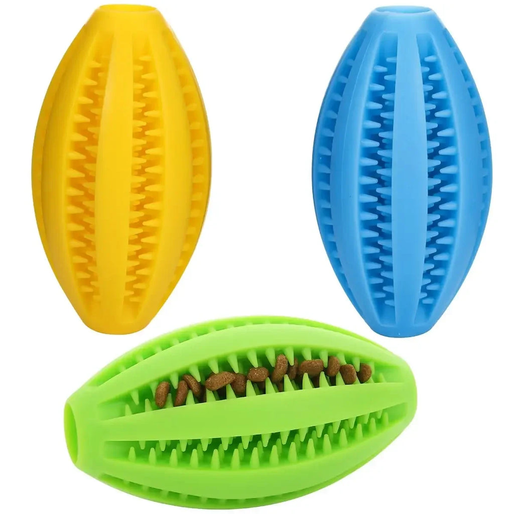 Pet Dog Chew Toys Teeth Cleaning Snack Ball Pet Dog