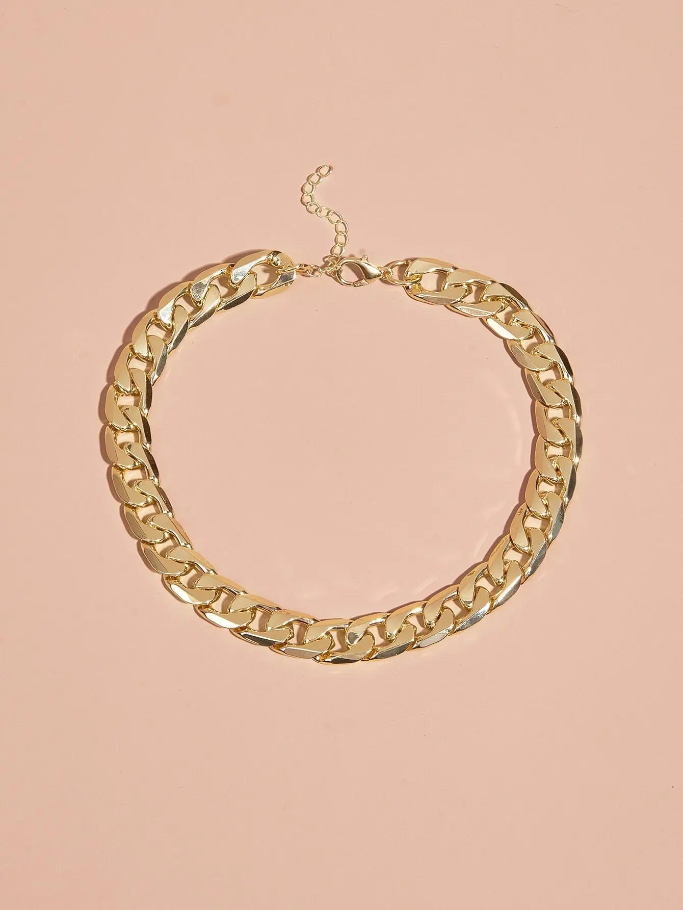 Gold-Chain Style Pet Collar for Cats and Dogs,