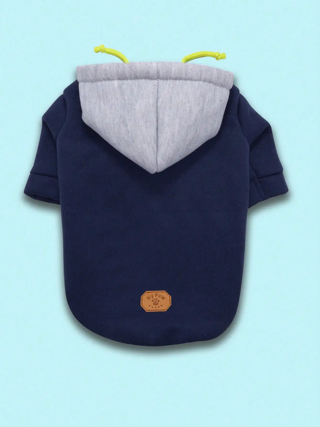 Navy Blue Hooded Dog Sweatshirt  for Small Medium Dogs
