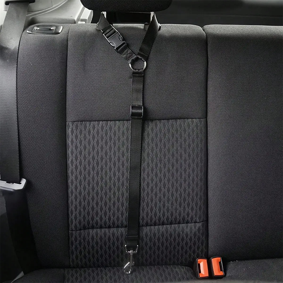 Blue Adjustable Pet Car Safety Harness