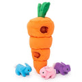 - Holiday Burrow Interactive Squeaky Hide and Seek Plush Dog Toy