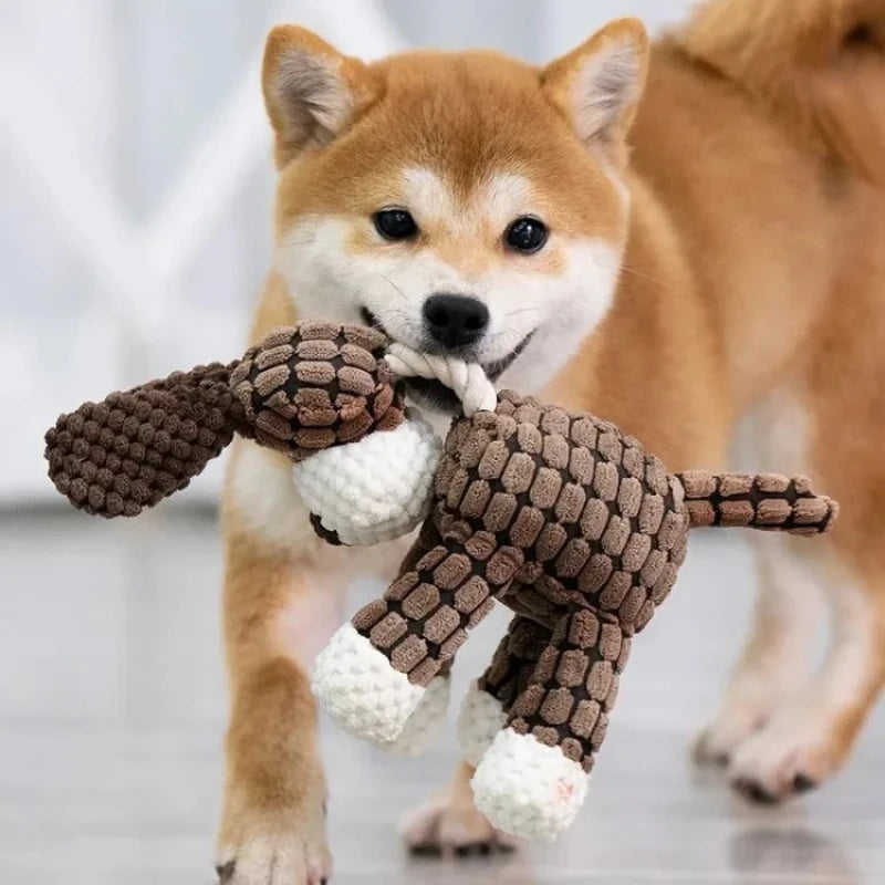 Dog Toys for Small Large Dogs Animal Plush Dog Squeaky