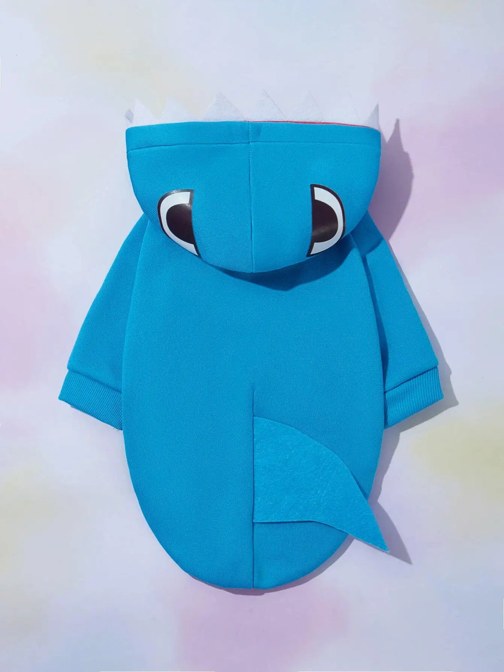 Blue Shark-Style Pet Hoodie Sweater for Dogs Cats