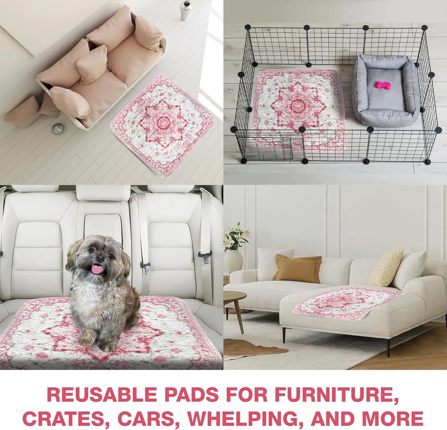 Super Absorbent Reusable Training Mats,  for Dogs Cats