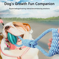 Chew Resistant Rope Toy with Food Dispensing for Mental Stimulation