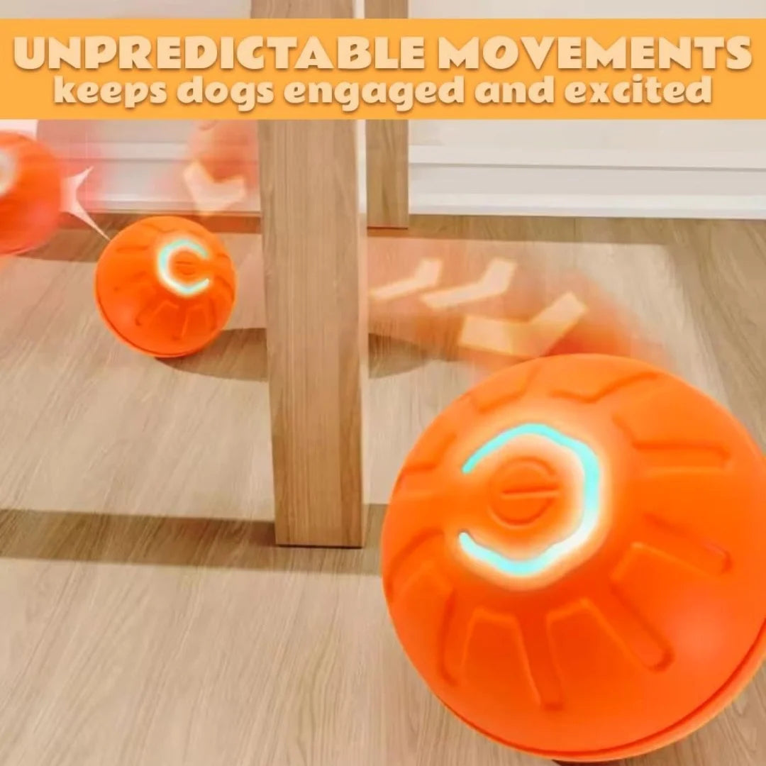 Smart Bouncing Electric Pet Ball, Automatic Random