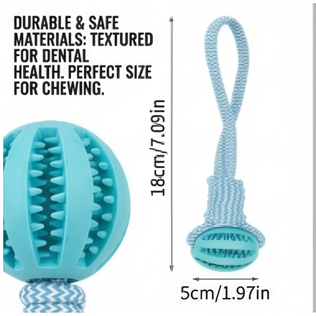 Durable Braided Rope Pet Chew Toy Ball