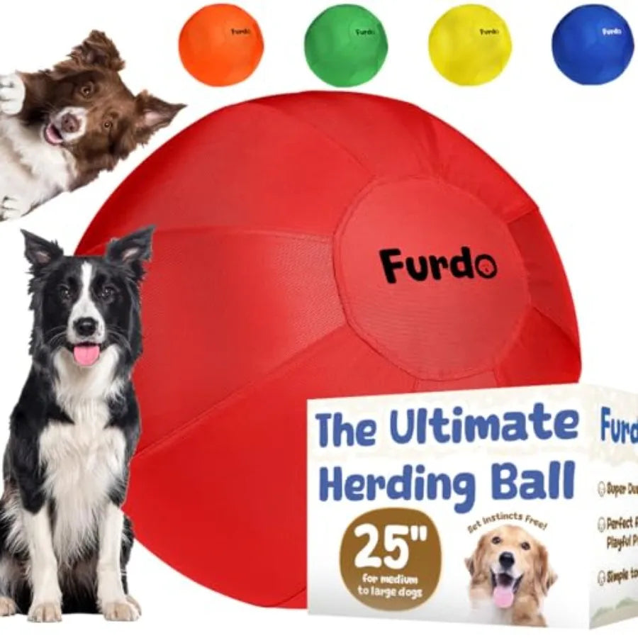 25" Herding Ball for Dogs for Australian Shepherd