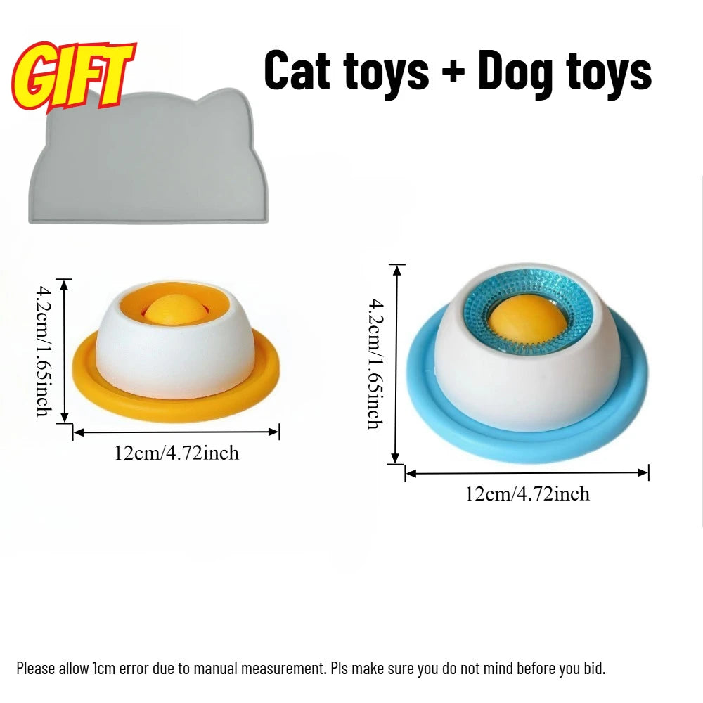 Slow Feeder Food Dispenser Lick Toys for Pets Interactive Games