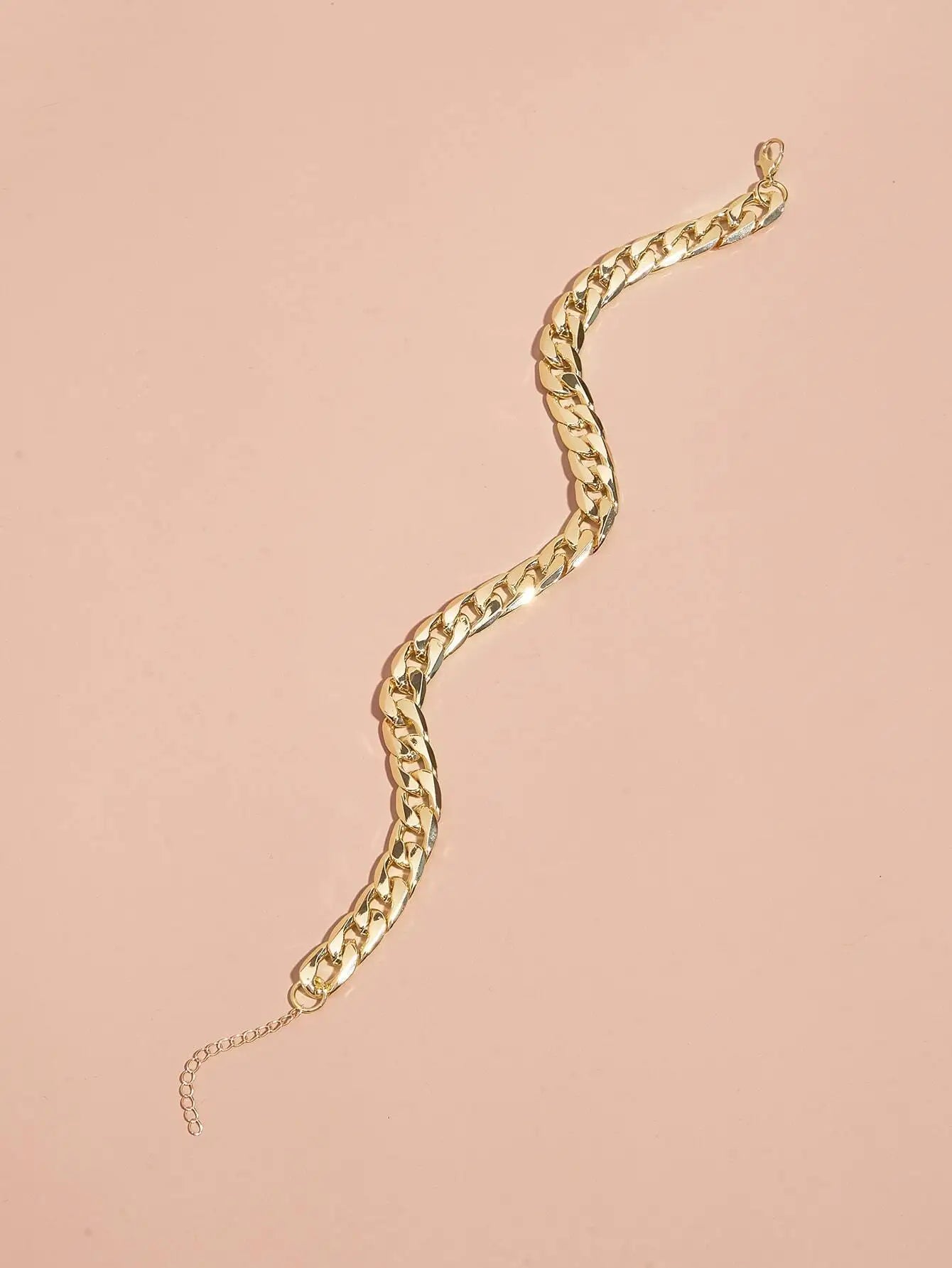 Gold-Chain Style Pet Collar for Cats and Dogs,