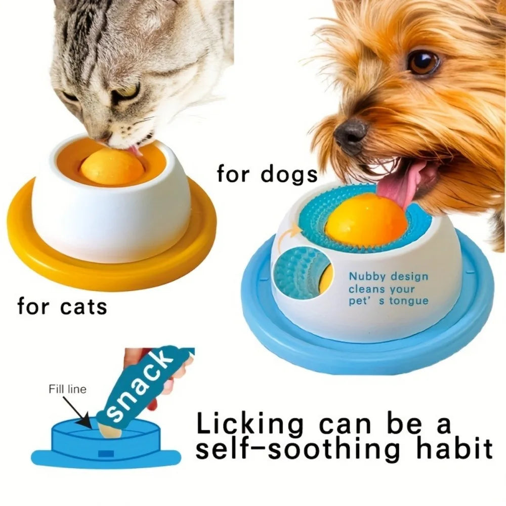 Slow Feeder Food Dispenser Lick Toys for Pets Interactive Games