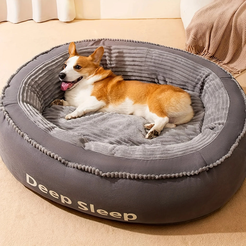 Soft Washable Dog Cat Cushion Bed