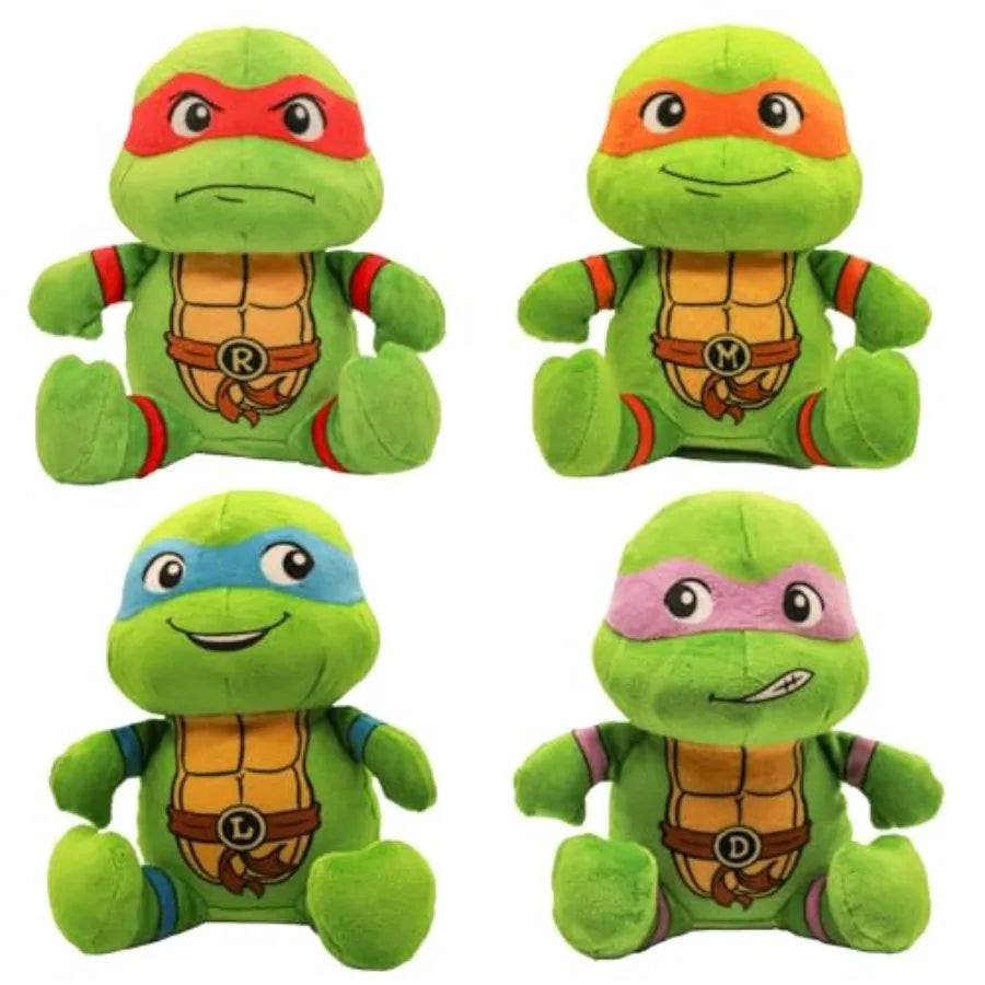Teenage Mutant Ninja Turtle Squeaky Plush Dog Toy Stuffed Animal