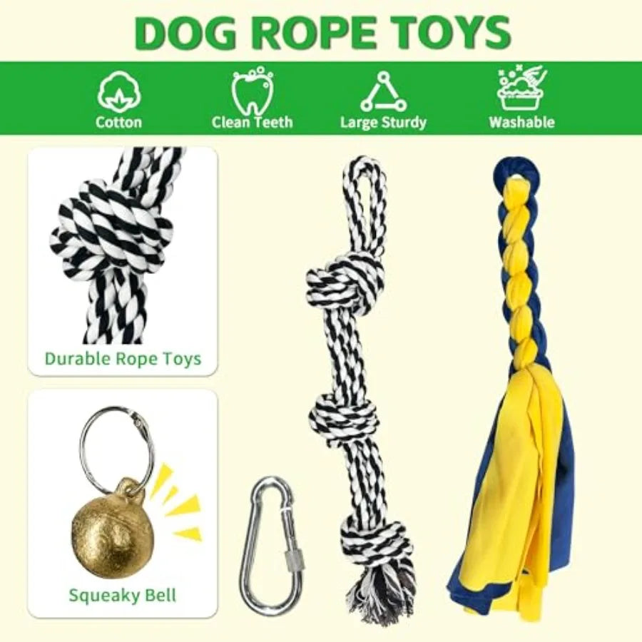 Tether Tug Outdoor Dog Toy Interactive Exercise Game