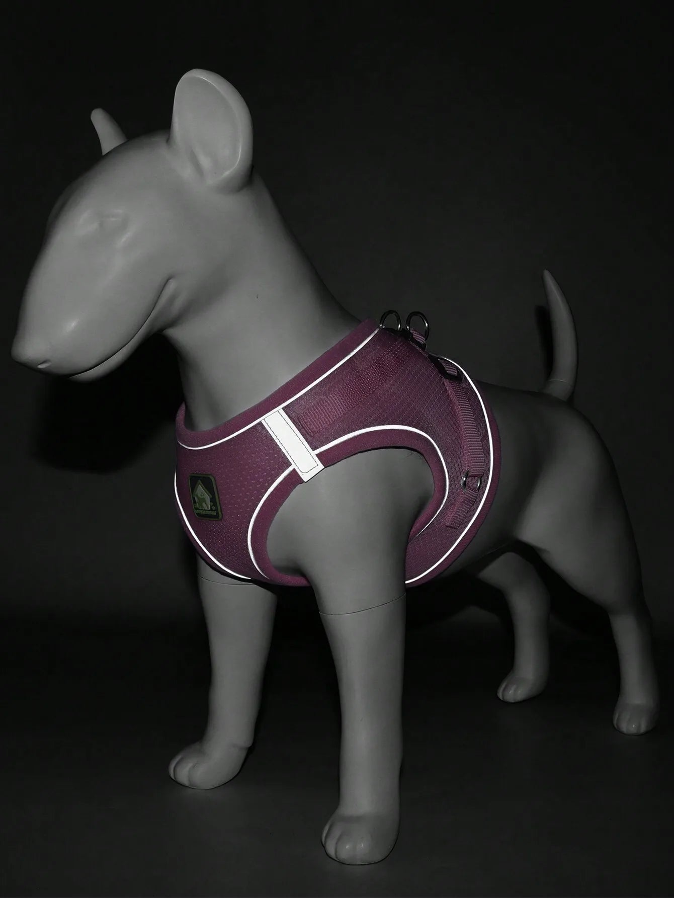 Pink Adjustable Breathable Mesh Pet Harness with Leash for Small Dogs and Cats