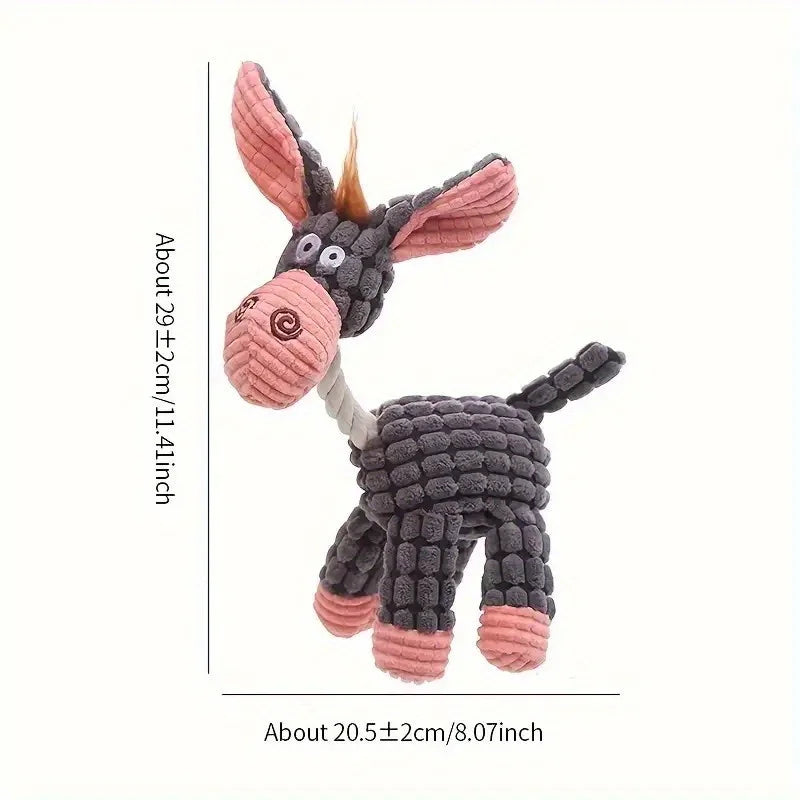 Dog Toys for Small Large Dogs Animal Plush Dog Squeaky