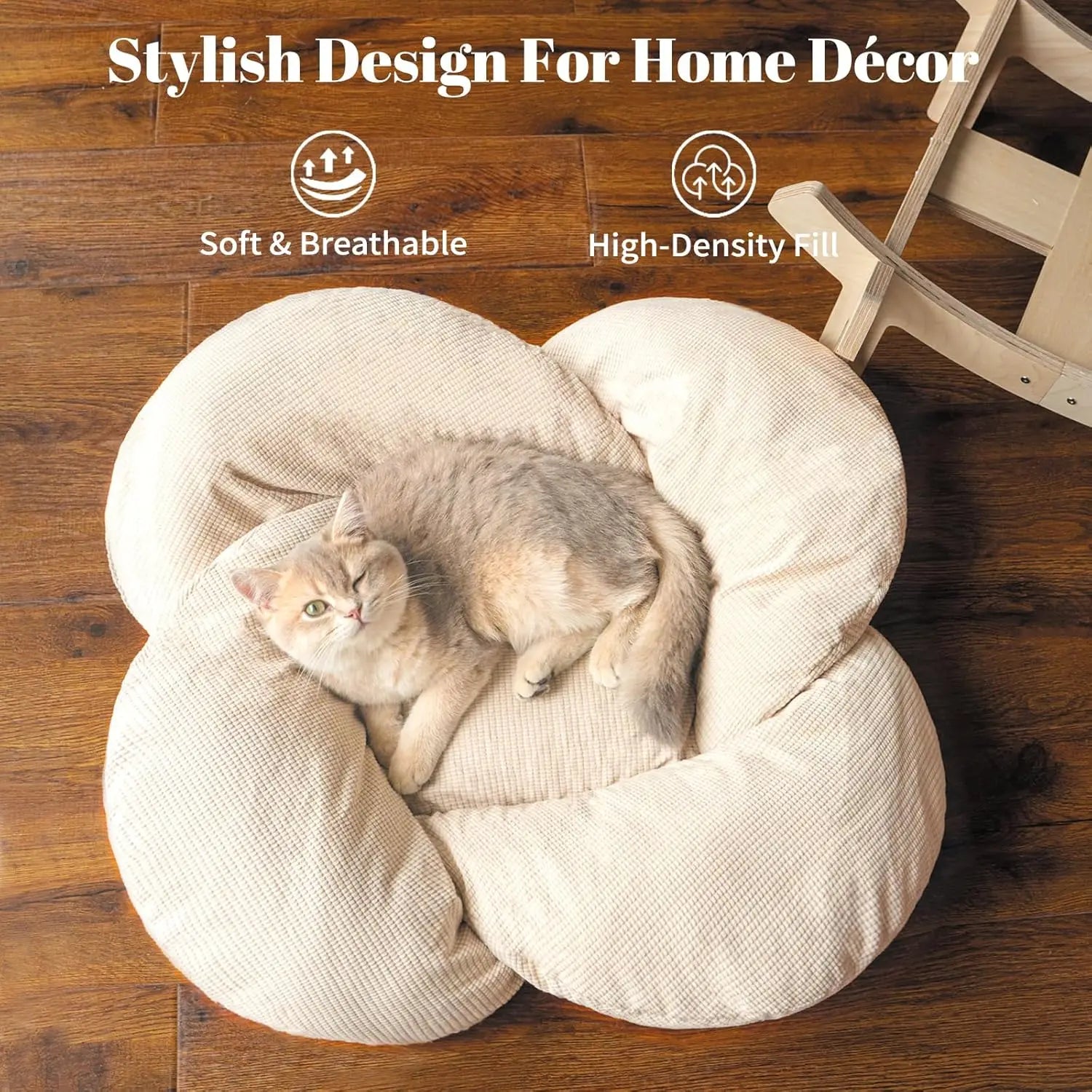 Wooden Pet Sofa for Indoor Cats and Puppies