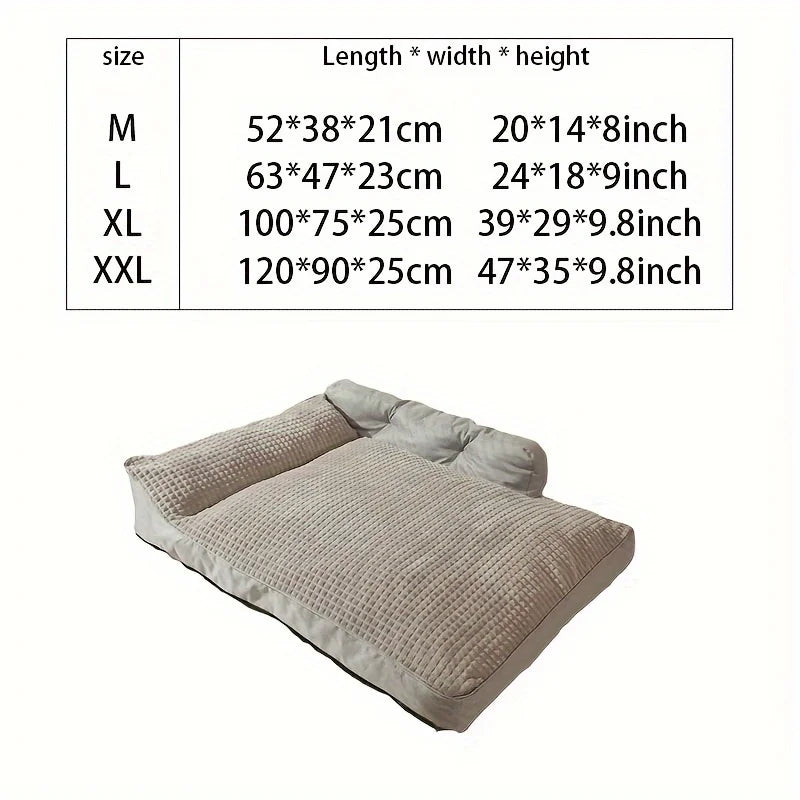 Cat Bed Dog Pet Bed Kennel Non-Slip Winter Warm