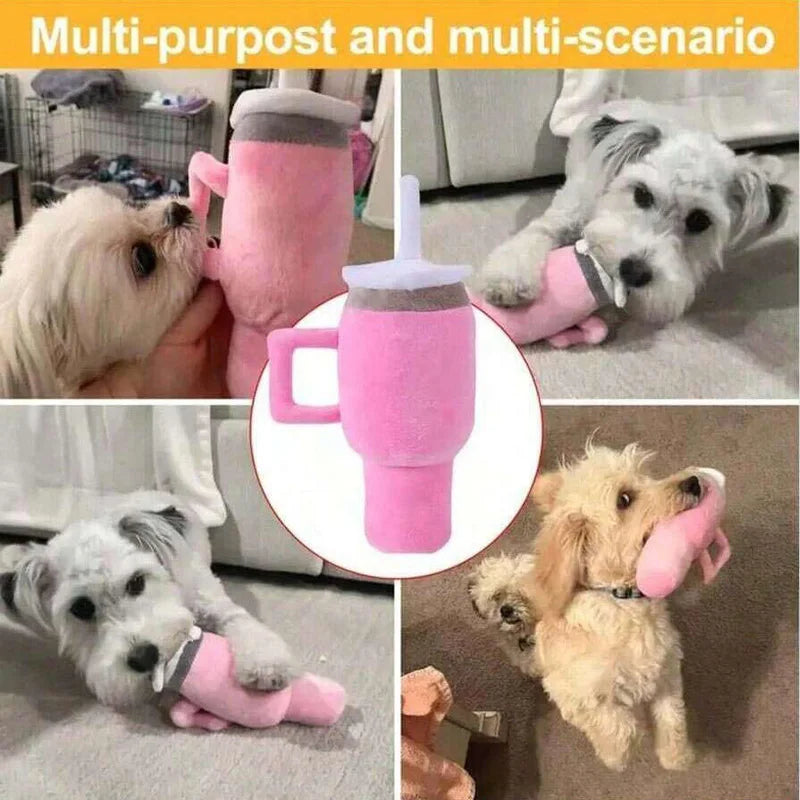 Squeaky Tear Resistant Chew Toy for Dogs and Cats