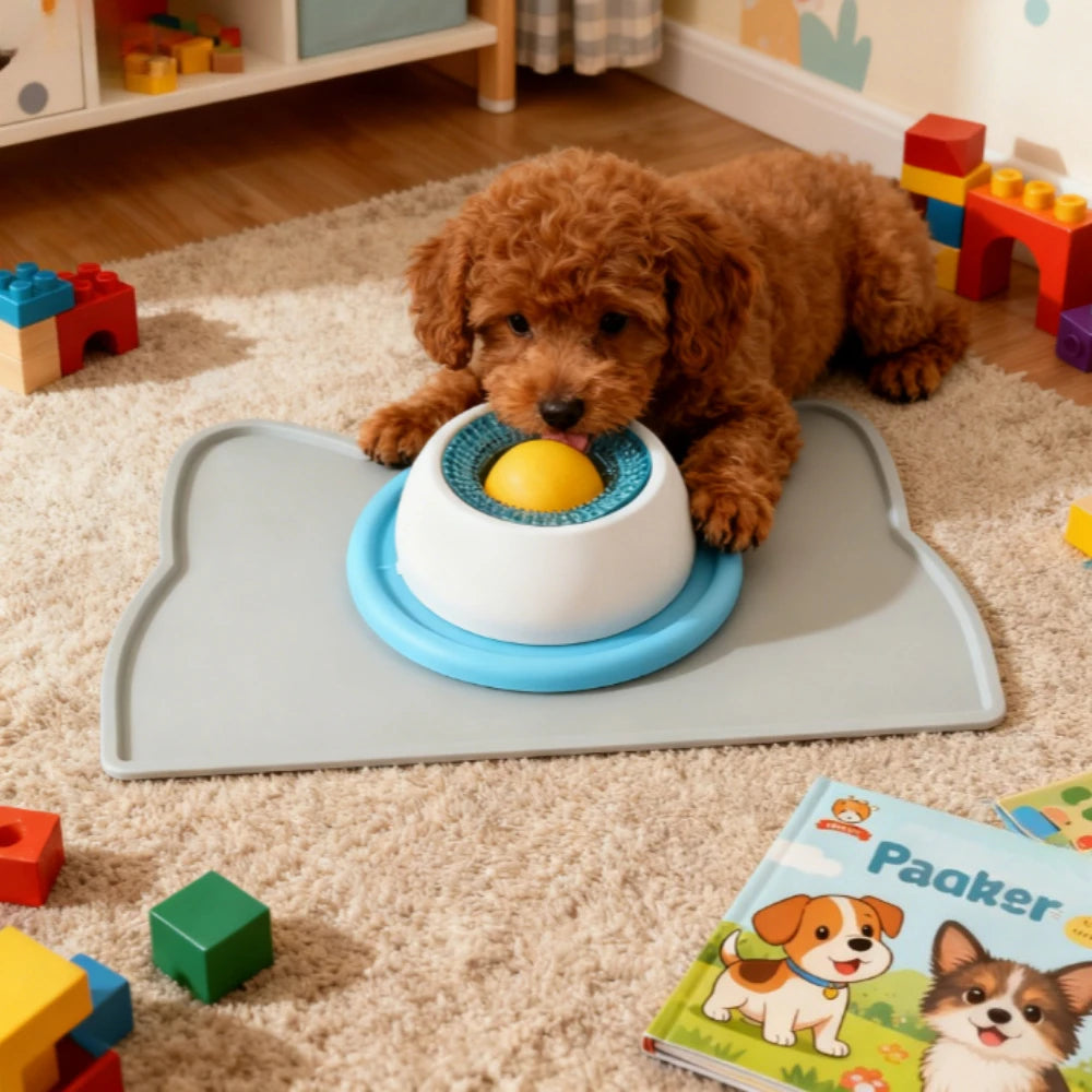 Slow Feeder Food Dispenser Lick Toys for Pets Interactive Games