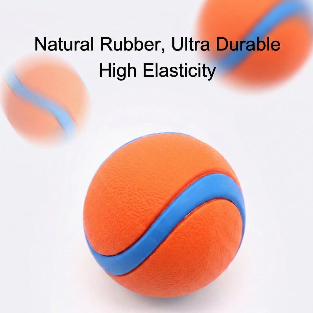 Natural Rubber Pet Bouncy Ball