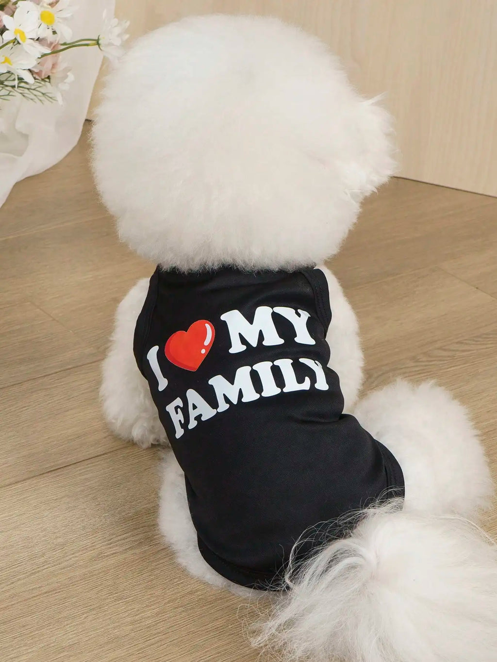 Pet Vest  'I ❤️ MY FAMILY' Print  for Dogs & Cats